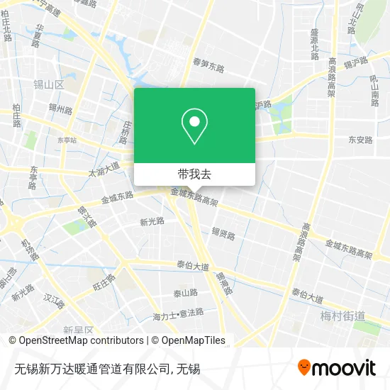 无锡新万达暖通管道有限公司地图