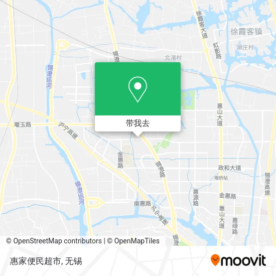 惠家便民超市地图