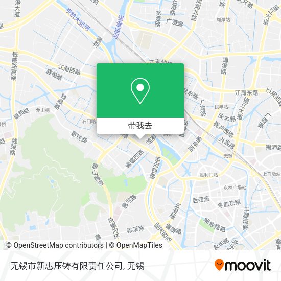 无锡市新惠压铸有限责任公司地图