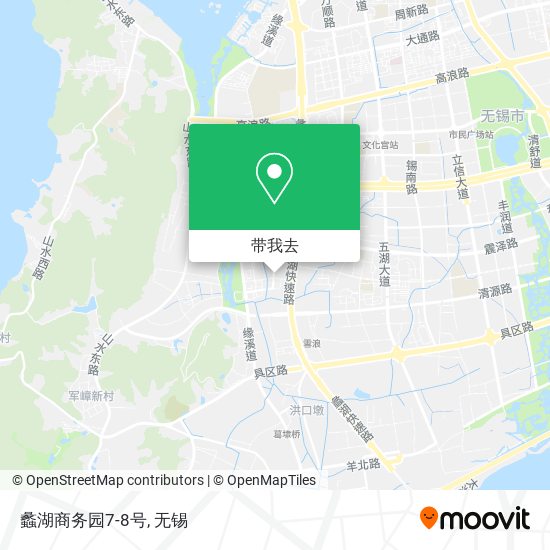 蠡湖商务园7-8号地图