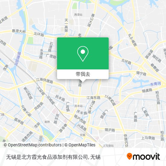 无锡是北方霞光食品添加剂有限公司地图