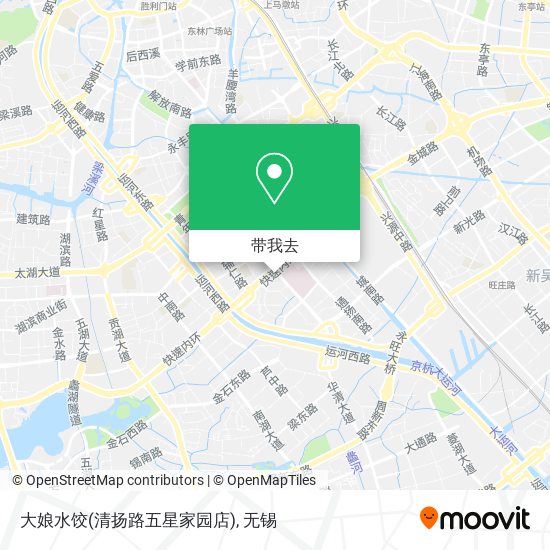 大娘水饺(清扬路五星家园店)地图