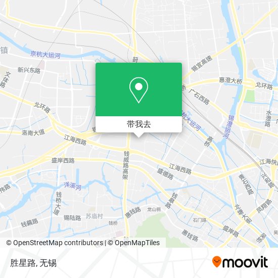 胜星路地图