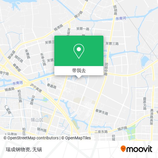 瑞成钢物资地图