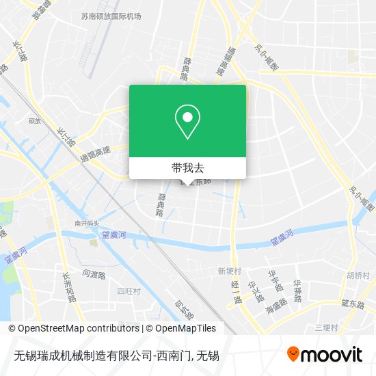 无锡瑞成机械制造有限公司-西南门地图
