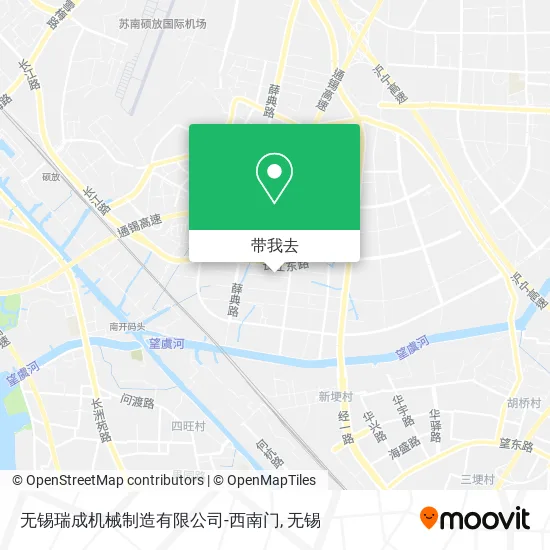 无锡瑞成机械制造有限公司-西南门地图