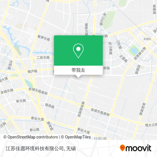 江苏佳愿环境科技有限公司地图