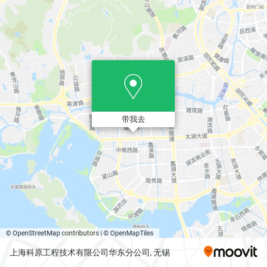 上海科原工程技术有限公司华东分公司地图