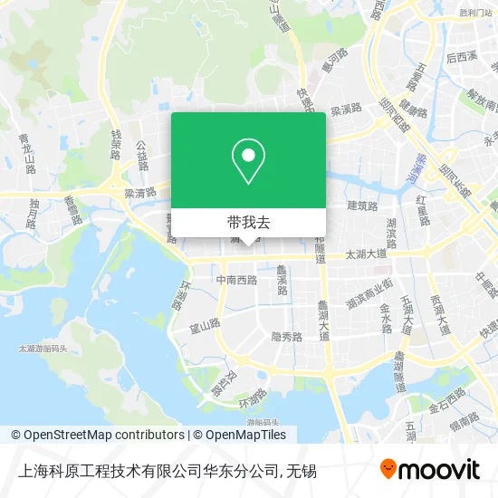 上海科原工程技术有限公司华东分公司地图