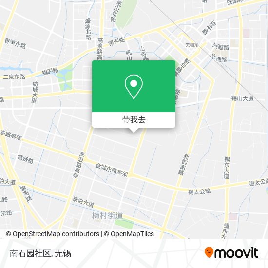 南石园社区地图