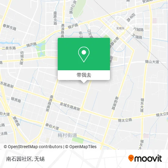 南石园社区地图