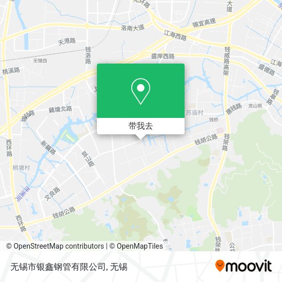 无锡市银鑫钢管有限公司地图