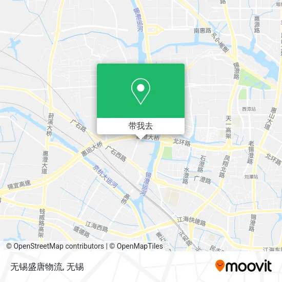 无锡盛唐物流地图