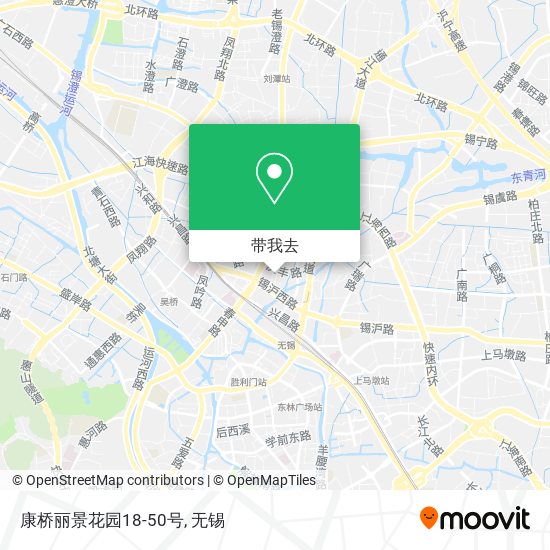 康桥丽景花园18-50号地图