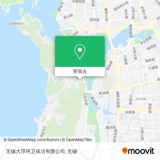无锡大浮环卫保洁有限公司地图