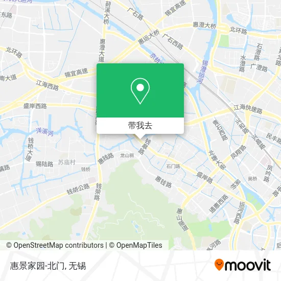 惠景家园-北门地图