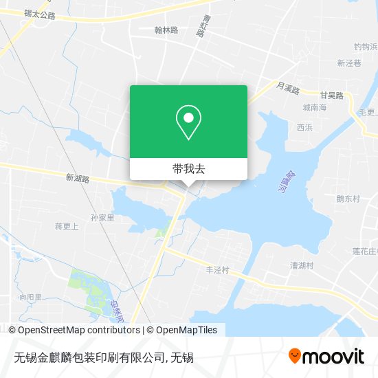 无锡金麒麟包装印刷有限公司地图
