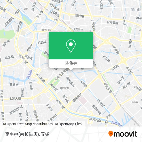 歪串串(南长街店)地图