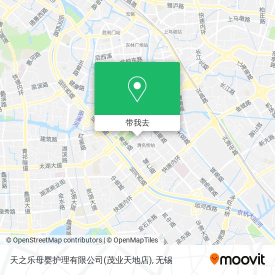 天之乐母婴护理有限公司(茂业天地店)地图