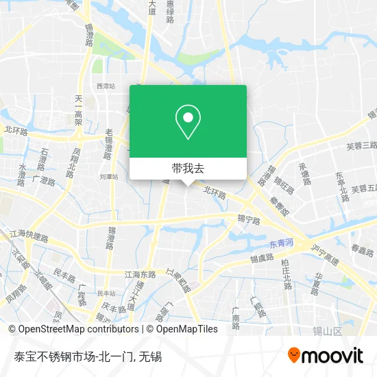 泰宝不锈钢市场-北一门地图