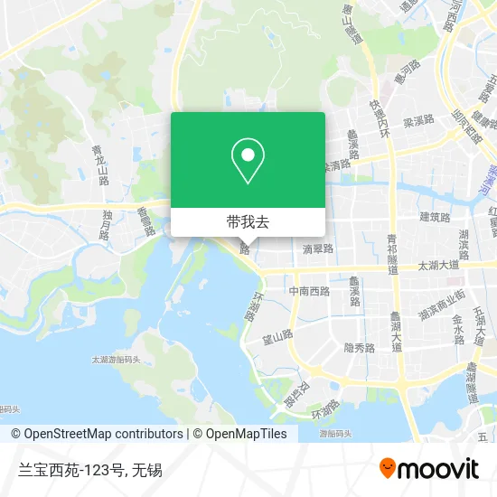 兰宝西苑-123号地图