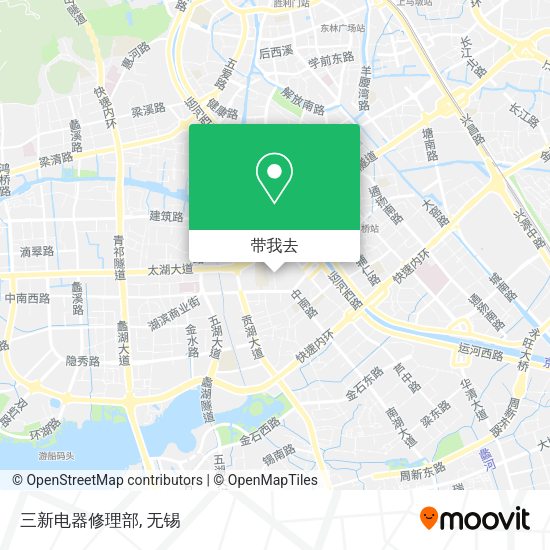 三新电器修理部地图