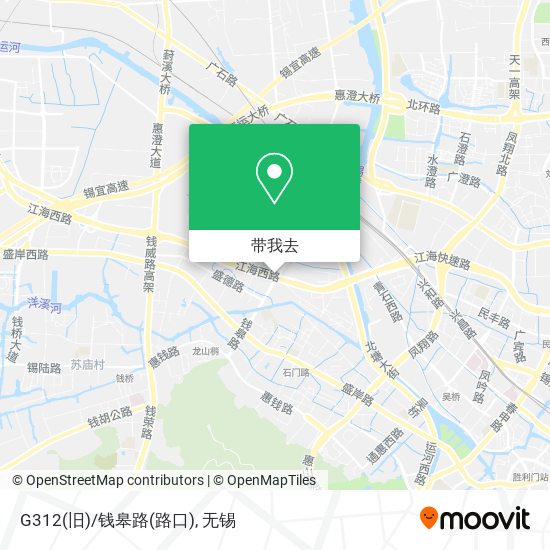 G312(旧)/钱皋路(路口)地图
