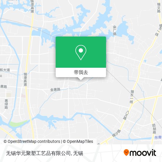 无锡华元聚塑工艺品有限公司地图