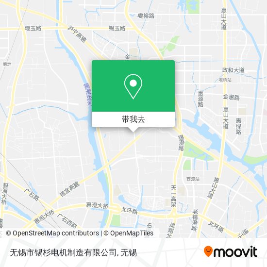 无锡市锡杉电机制造有限公司地图
