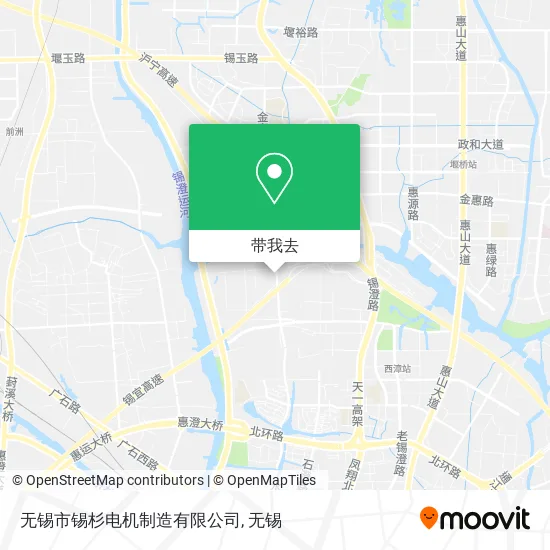 无锡市锡杉电机制造有限公司地图