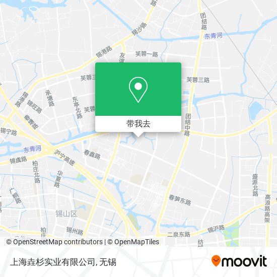 上海垚杉实业有限公司地图