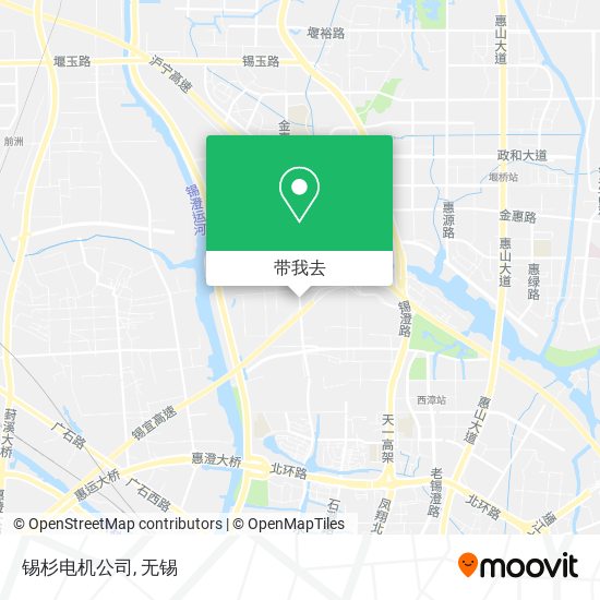 锡杉电机公司地图