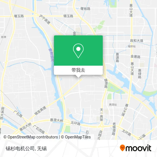 锡杉电机公司地图