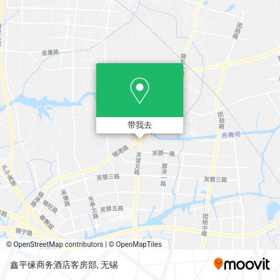 鑫平缘商务酒店客房部地图
