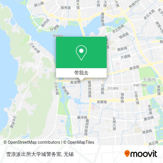 雪浪派出所大学城警务室地图