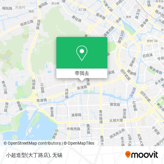 小超造型(大丁路店)地图