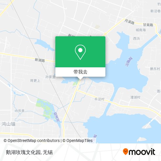 鹅湖玫瑰文化园地图