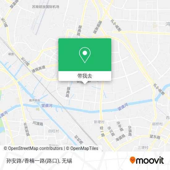 孙安路/香楠一路(路口)地图