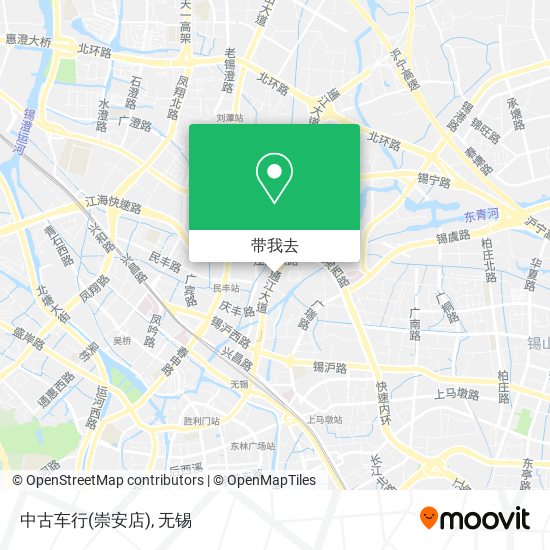 中古车行(崇安店)地图