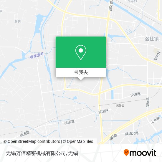 无锡万倍精密机械有限公司地图