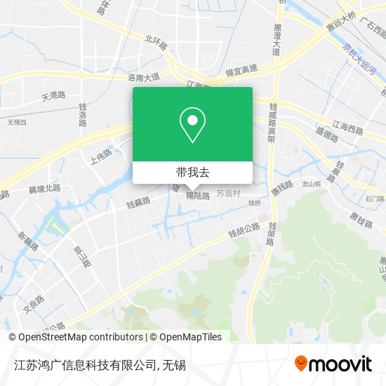 江苏鸿广信息科技有限公司地图