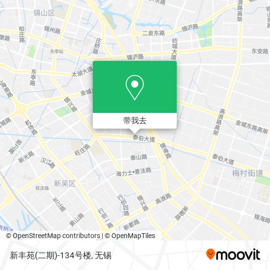 新丰苑(二期)-134号楼地图