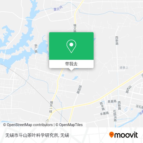 无锡市斗山茶叶科学研究所地图