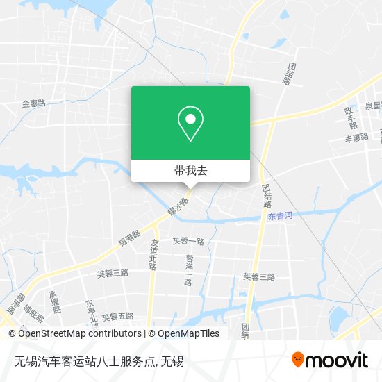 无锡汽车客运站八士服务点地图