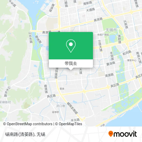 锡南路(清晏路)地图