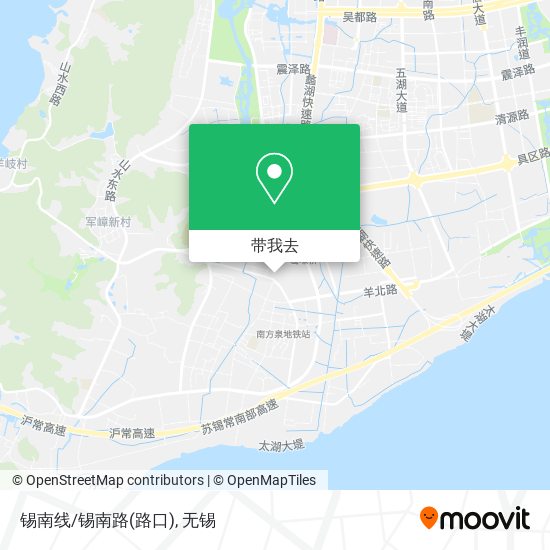 锡南线/锡南路(路口)地图