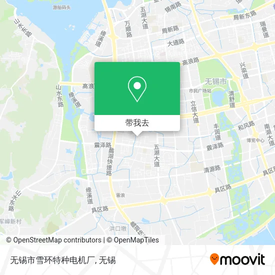 无锡市雪环特种电机厂地图