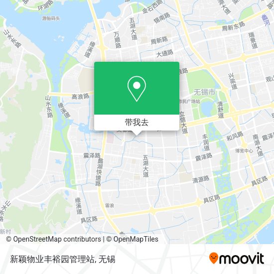 新颖物业丰裕园管理站地图