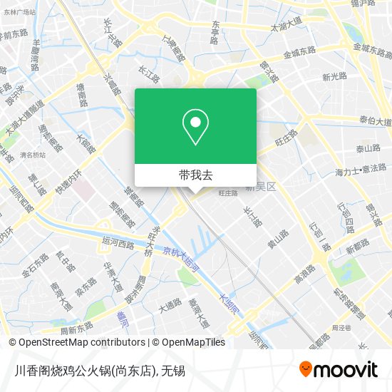 川香阁烧鸡公火锅(尚东店)地图