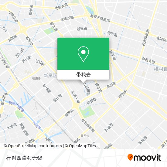 行创四路4地图